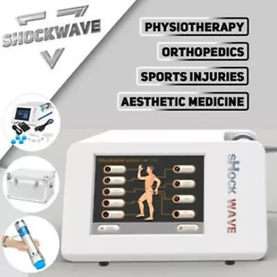 £896 • Buy Shock Wave Physiotherapy Electromagnetic Shock Wave Therapy Machine Body Massage