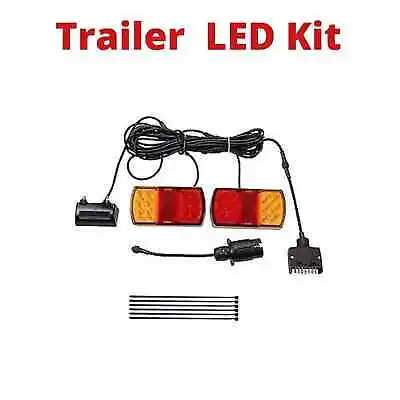 Roadvision LED Trailer Lamp Tail Lights Kit BR207K8X5 12V Stop/Tail/Ind/Ref/Lic  • $119.95