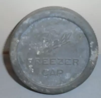 Ball Freezer Jar Cap Lid 3.5  Across Vintage • $14.99