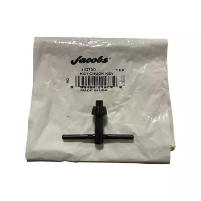 Jacobs KG1 Chuck Key	For MC1 H1 DC1 MC2 H4 U4 & DC4 Series 14273D • $7.60