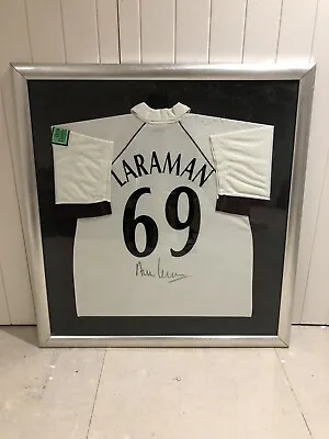 SIGNED SOMERSET County Cricket Aaran Laraman Shirt Rare Number 69 • £25