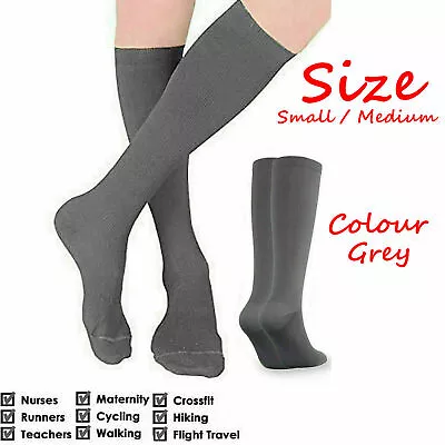 £2.97 • Buy Travel Compression Socks Unisex Miracle Flight Anti Swelling Fatigue DVT Support