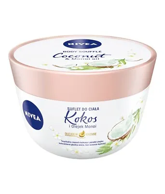 NIVEA Body Soufflé Coconut & Monoi Oil From Europe 200ml FREE SHIPPING • $14.75