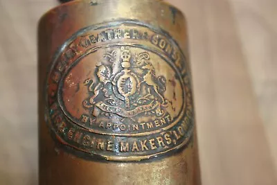 £275 • Buy Merryweather Victorian Fire Engine Hand Pump Antique Fireman Extinguisher Rare