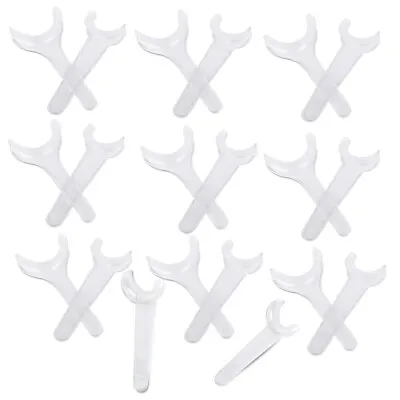 10x Clear T-Shape Intraoral Cheek Mouth Retractor Opener Large And Small Size An • £8.63