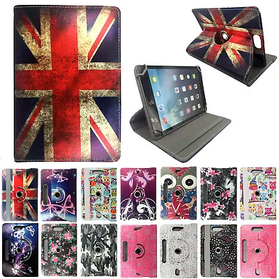 Universal Folio Flip Leather Case Cover For Android Tablet 7  8  9  10  Inch Tab • £4.95