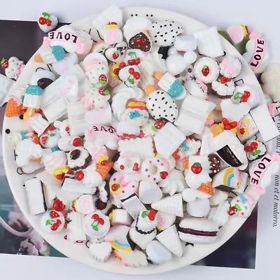 $11.75 • Buy Candy Charm Nail Decoration Scrapbooking Supplies Slime Charms Beads Crafts
