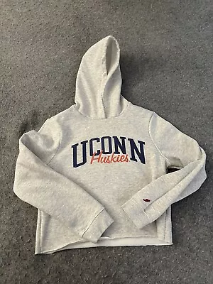 Uconn Huskies Hoodie Women Medium Gray Long Sleeve • $15