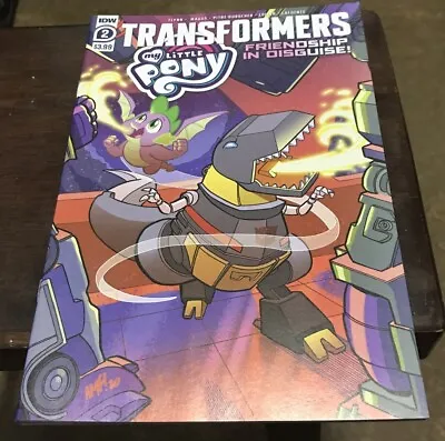 Transformers My Little Pony Friendship In Disguise #2 (2020) NM IDW Comics • $5.99