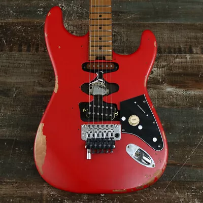 New EVH / Frankenstein Relic Series Maple Fingerboard Red S/N EVH2201219 Guitar • $1452.13