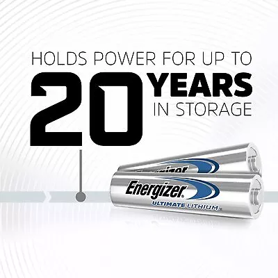 24 X New Genuine Energizer Ultimate Lithium AA AAA Batteries 2039 Expiry • $80.99