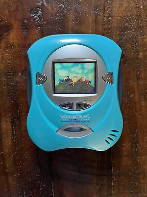 Video Now Color Light Blue Player Toy W/ Charlie Brown Animal Planet And More • $55