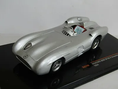 Ixo Mercedes-benz W196 R Streamliner 1954 Silver 1/43 Clc143 • £34.95