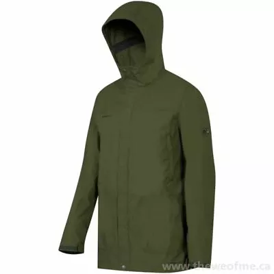 MAMMUT Men's Trovate Guide SO Hooded Jacket - GREEN - Medium/Large/XL - NWT!  • $119.99