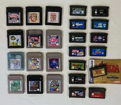 Nintendo Game Boy Games Pokemon Zelda & More. *Select A Title* DMG GB GBA GBC • $30