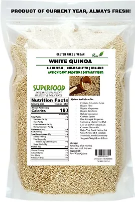 12 Oz 100%~PREMIUM QUINOA VEGAN GLUTEN FREEnonGMO  • £11.25