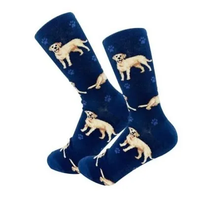 Yellow Labrador Lab Socks Gift/Present Dog • £8.95