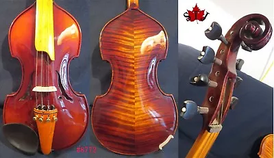 Baroque Style SONG Brand Master 4×4 String 14  Viola D'Amore Deep Tone #8772 • $899.10