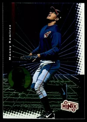 1999 UD Ionix Baseball Card Manny Ramirez Cleveland Indians #21 • $1.49