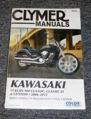 2012 Clymer Kawasaki Vulcan 900 Classic LT & Custom Service Repair Manual M246 • $104.30