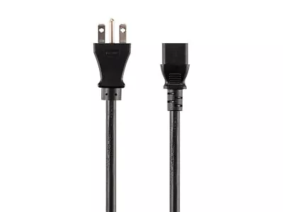 Monoprice Heavy Duty Power Cord 6ft - Black NEMA 6-15P To IEC 60320 C13 14AWG • $11.98