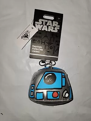 NEW Walt Disney R2-D2 Star Wars Stuffed Plush Keychain Bag Clip • $13.95