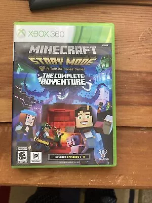 Telltale Games Minecraft Story Mode - The Complete Adventure For Xbox 360 • $12