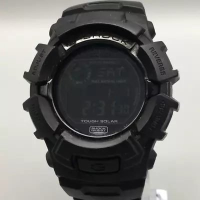 Casio G Shock Watch Men 42mm Tough Solar 3195 GW-2310 BROKEN BACKLIGHT • $39.99