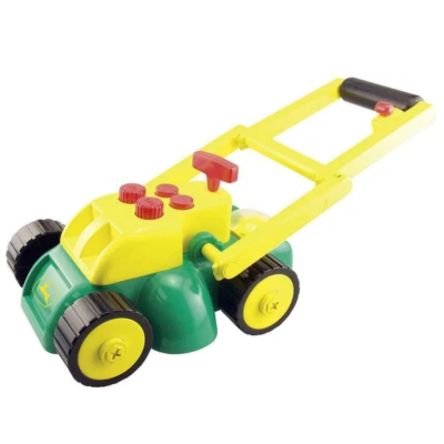 $42.82 • Buy John Deere Electronic Action Lawn Mower Spinning Grass Blade Kids Fun Garden 