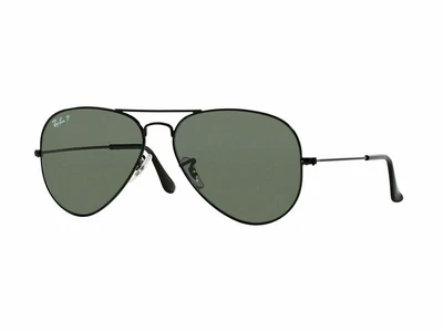 $127.80 • Buy Ray Ban Aviator Polarized Green Classic G-15 62mm Sunglasses RB3025 002/58 62-14
