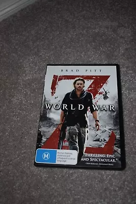 World War Z  Dvd  Brad Pitt  2013 • $4