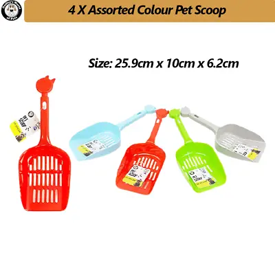 Pet Food Scoop Plastic Measuring Scoop Shovel Dog Cat Bird Feeder Scoop Tool • $14.95