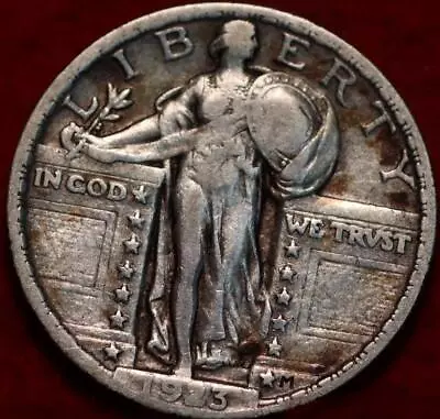 1923 Philadelphia Mint Silver Standing Liberty Quarter • $32