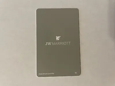 JW Marriott Elite Member Hotel Room Key Card • $2.50