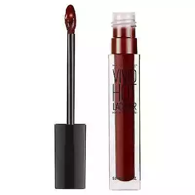 Maybelline Color Sensational Vivid Hot Lacquer Lip Gloss Classic 72 (deep Red) • $6.29