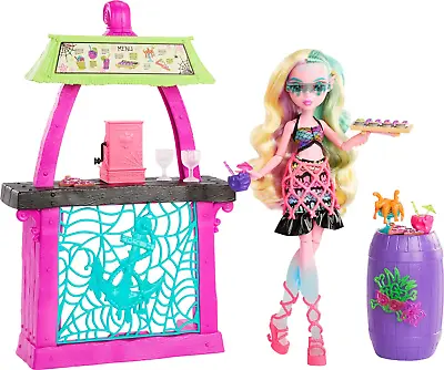 Monster High Scare-Adise Island Snack Shack Lagoona Blue Doll Playset New Toy • $41.99