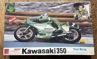 PROTAR Kawasaki 350 Toni Mang - World Champ ‘81 Metal Series Model Kit 172 - 1:9 • £140