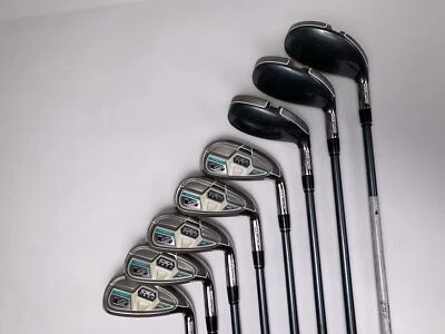 $307.89 • Buy Adams Idea Tech V3 Hybrid Iron Set 4H-6H 7-PW+AW Idea Womens Ladies Graphite RH