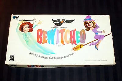 Vintage Tv Show Board Game 1965 - BEWITCHED - Samantha & Endora Incomplete FN+ • $72.43