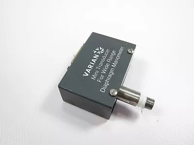 Varian 6543-25-015 Mini Transducer For Wide Range Diaphragm Manometer WV100-2  • $399.99