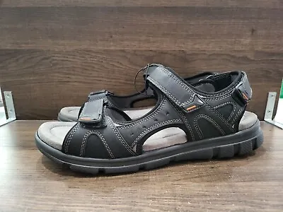 Weatherproof Vintage Men's Cole River Strap Sandal Black 13M New • $31.36