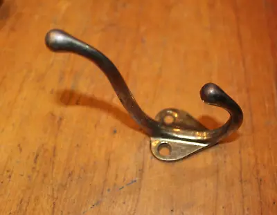 Antique Vintage Coat Hat Closet Cast Bronze Hook  AA-34 • $9.75