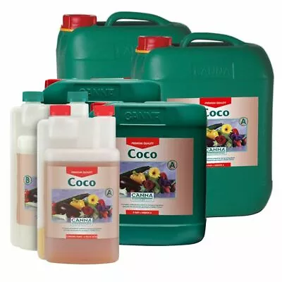 Hydroponics Canna Coco A And B 1L/5L/10L Base Nutrient Veg Flower Plant Food • £74.95