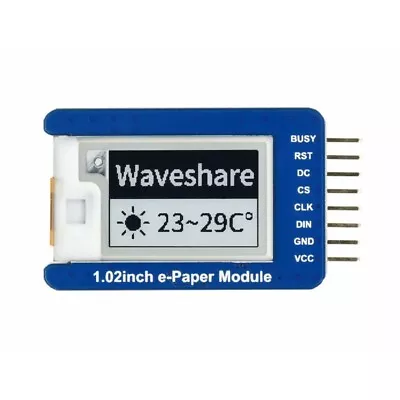 Waveshare 128×80 1.02inch E-Ink E-Paper Display Module SPI Interface For RPI • $16.52