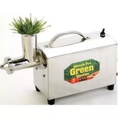 Miracle MJ575 Pro Green Machine Stainless Wheatgrass Juicer ~ NSF Certified • $899.95