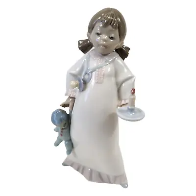Lladro #6440 Time For Bed Brand Nib Girl Baby Doll Candle • $39.99