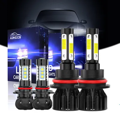 For Ford F-150 XLT Crew Cab Pickup 1999-2003 LED Headlight Hi/Low Fog Lamp Bulbs • $39.99