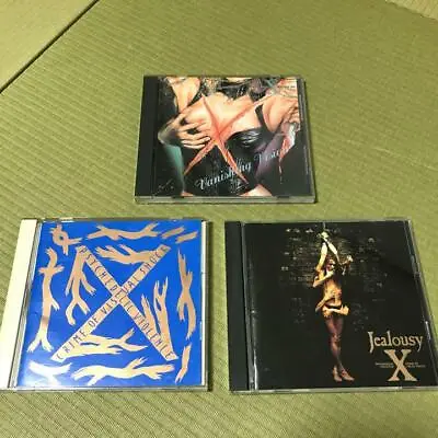 X Vanishing Vision BLUE BLOOD JEALOUSY 3-piece Set X JAPAN Yoshiki Hyde CD • $95