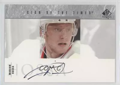 2003-04 SP Authentic Sign Of The Times Marian Hossa #SOT-MHA Auto HOF • $34.74