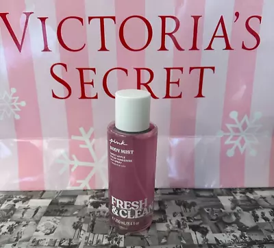 New Popular Victoria's Secret PINK FRESH & CLEAN  Body Mist  8.4 Fl.oz / 250 Ml • $18.75